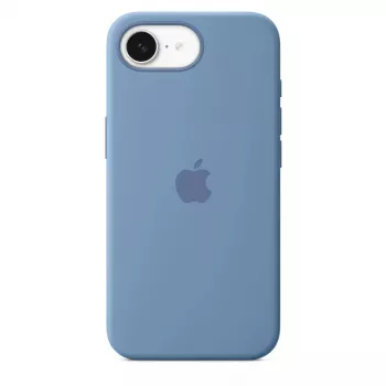 APPLE iPhone 16E silikoninis dėklas – Winter Blue (MD3Q4ZM/A)