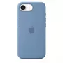 APPLE iPhone 16E silikoninis dėklas – Winter Blue (MD3Q4ZM/A)