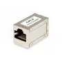 Equip Cat.6 ekranuotas inlinis sujungimo adapteris, 2×RJ45, sidabrinis