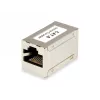 Equip Cat.6 ekranuotas inlinis sujungimo adapteris, 2×RJ45, sidabrinis