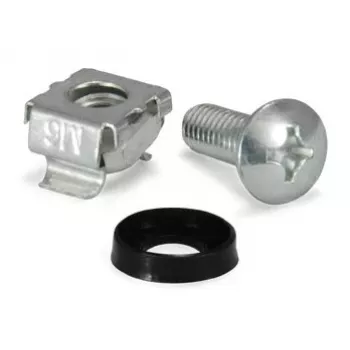 Equip M6 narvelinės veržlės ir varžtų rinkinys, 20 komplektų