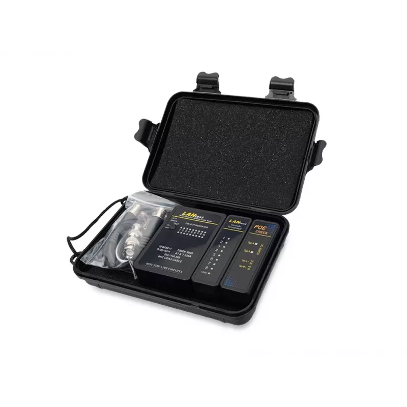 Equip tinklo kabelių testeris 129968, RJ45, BNC, PoE