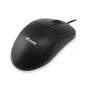 Equip 245102 pelė biurui, abipusė, USB Type-A, optinė, 1000 DPI