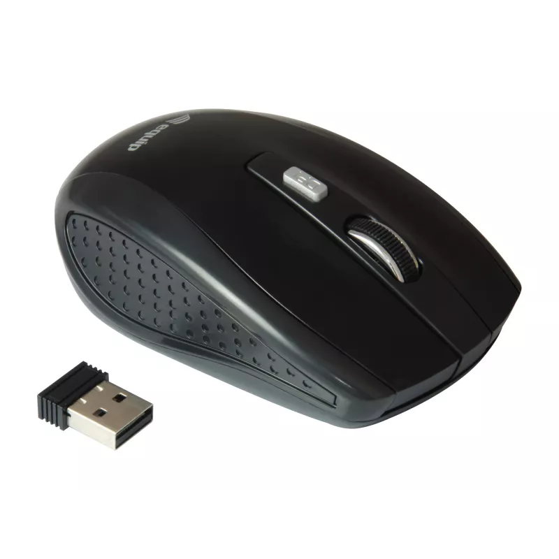 Equip 245104 pelė kelionėms Ambidextrous RF Wireless Optinė 1600 DPI