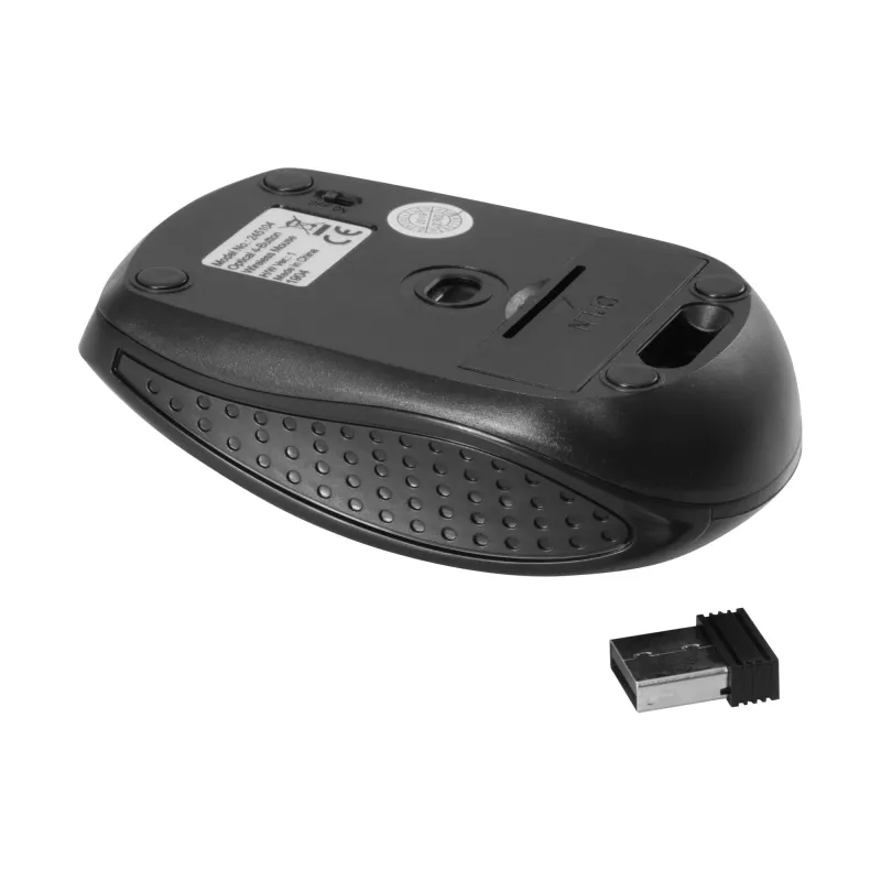 Equip 245104 pelė kelionėms Ambidextrous RF Wireless Optinė 1600 DPI