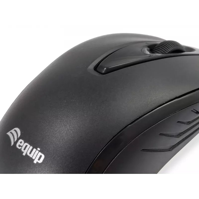 Equip 245107 pelė Office, ambidekstrinė, USB Type-A, optinė, 1000 DPI
