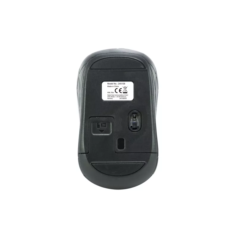 Mini optinė belaidė pelė Equip 245108, RF 2.4 GHz, 800/1200/1600 DPI