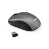 Equip Mini belaidė optinė pelė, ambidekstrinė, RF belaidė, 1600 DPI, pilka