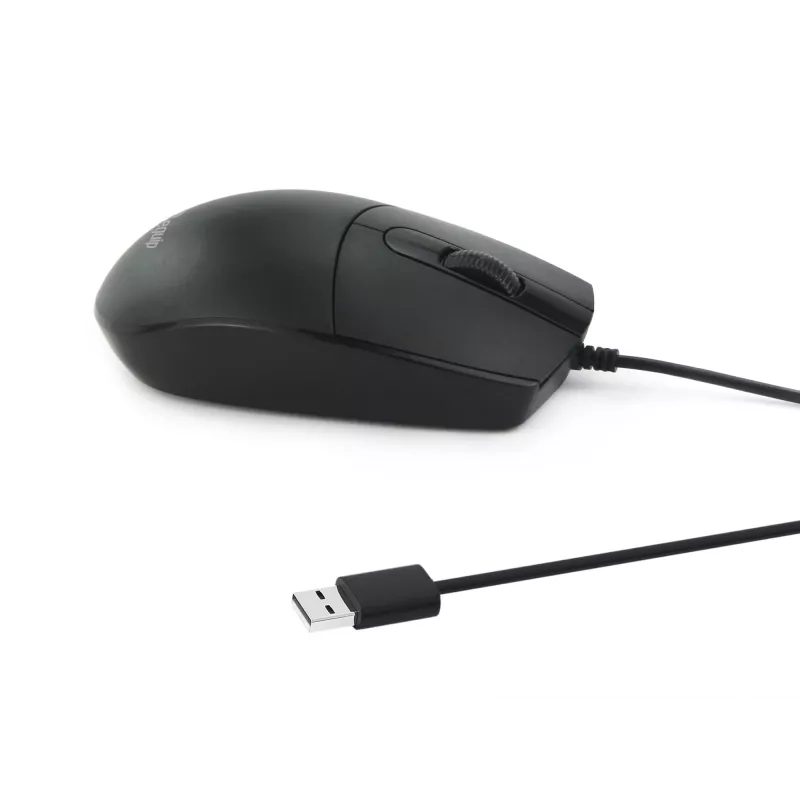 Equip USB Tylus Pelė, Abipusė, Optinė, USB Type-A, 1200 DPI, Juoda