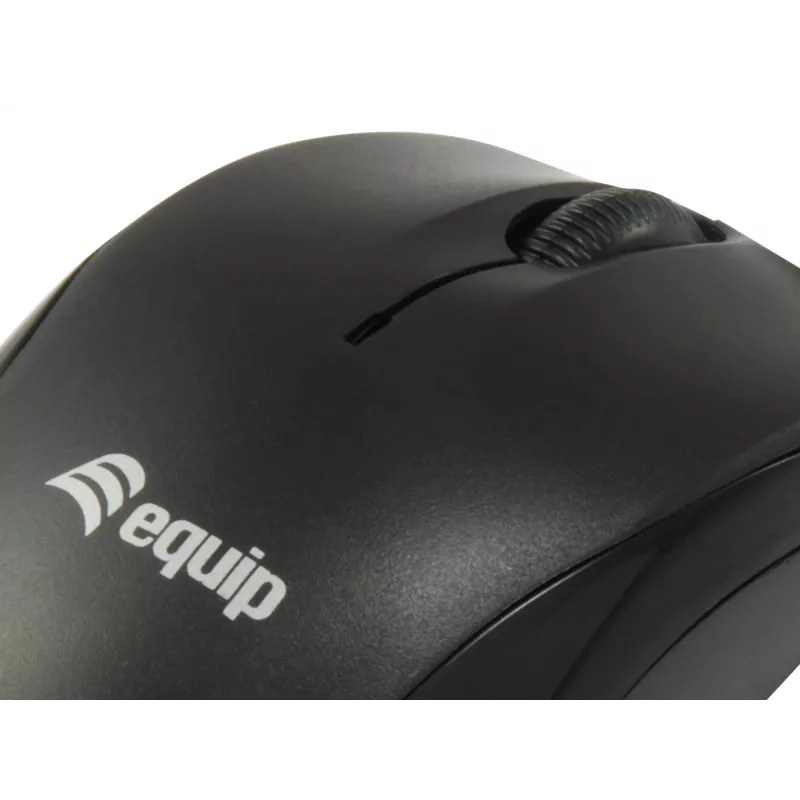 Equip 245103 kelionių pelė ambidekstrinė USB Type-A optinė 1000 DPI