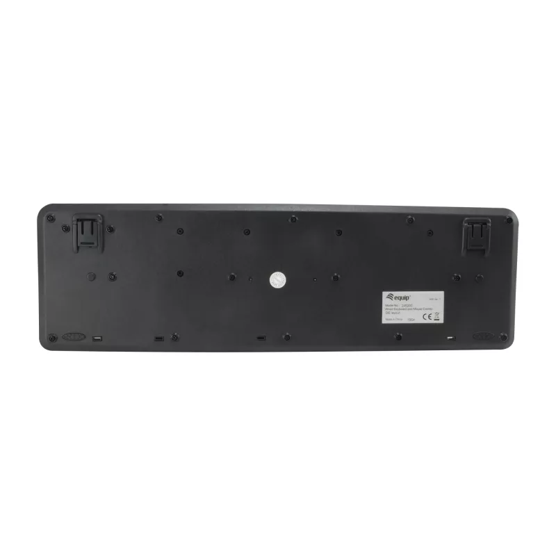 Equip 245203 klaviatūra su pele, laidinė, USB, QWERTY itališkas išdėstymas, juoda
