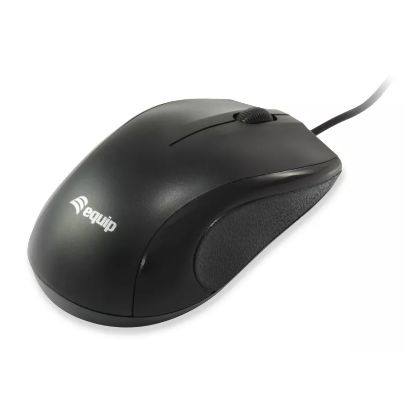 Equip 245203 klaviatūra su pele, laidinė, USB, QWERTY itališkas išdėstymas, juoda