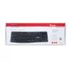 Equip laidinė USB klaviatūra, pilno dydžio (100 %), QWERTY, juoda