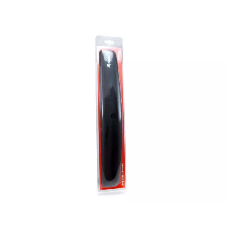 Equip riešo atrama klaviatūrai, juoda, Memory Foam, 465 mm