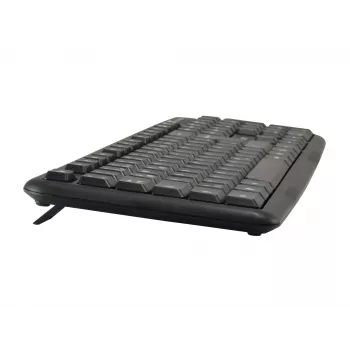 Equip 245202 laidinis klaviatūros ir pelės rinkinys, USB, QWERTY, portugališkas išdėstymas, juoda spalva