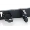 Equip 19 colių stovo kabelių tvarkymo skydelis, juodas (RAL 9005)
