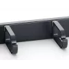 Equip 19 colių stovo kabelių tvarkymo skydelis, juodas (RAL 9005)