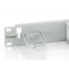 Equip 19 colių stovo kabelių tvarkymo skydelis, šviesiai pilkas (RAL 7035)