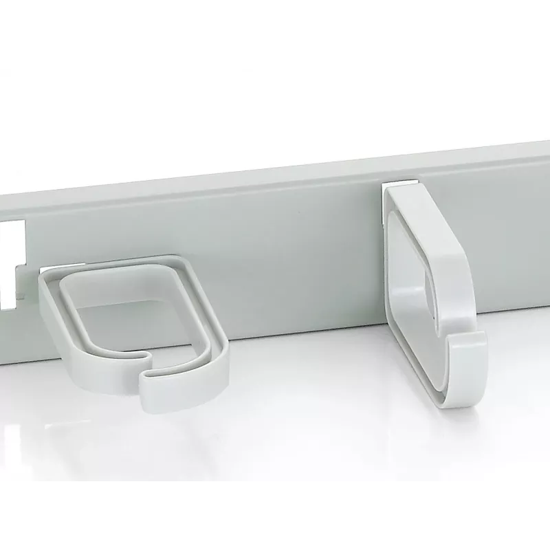 Equip 19 colių stovo kabelių tvarkymo skydelis, šviesiai pilkas (RAL 7035)