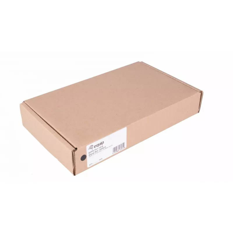 Equip fiksuota lentyna 10 inch, 1U, 150 mm, juoda