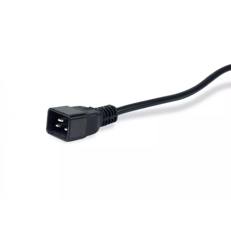 Equip maitinimo skirstytuvas 8 lizdai, 6x IEC-C13 + 2x IEC-C19, jungiklis, aliuminio korpusas