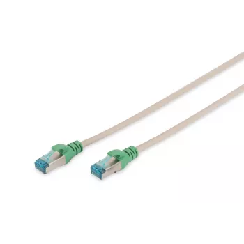 DIGITUS Crossover laidas - Cat 5e - SF/UTP - Su apsauga nuo užsikabinimo - Varis - 2 m - Pilka