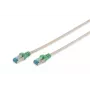 DIGITUS Crossover laidas - Cat 5e - SF/UTP - Su apsauga nuo užsikabinimo - Varis - 2 m - Pilka