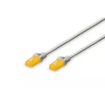 Tinklo laidas Digitus CAT 6A U/UTP Patch Cord RJ-45 Cat6a 10m Pilkas