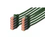 DIGITUS Patch kabelis CAT6 S/FTP Snagless Cu 5m žalias 10 vnt.