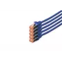 DIGITUS CAT6 S/FTP tinklo kabelis, 10 m, pilkas, 5 kabelių komplektas