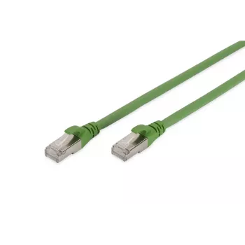 DIGITUS Patch kabelis CAT6a S/FTP 5m žalias (lietoms aplinkoms)