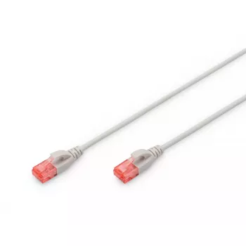 DIGITUS Slim Patch laidas CAT6 U/UTP 2 m pilkas