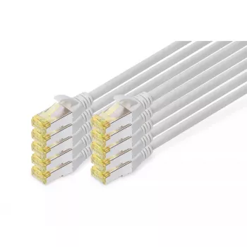 DIGITUS Patch kabelis CAT6a S/FTP 5m juodas 10 vnt. pakuotėje