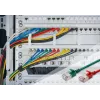 DIGITUS Slim Patch laidas CAT6A F-FTP 1m geltonas