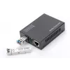 DIGITUS Media keitiklis, SFP 10/100/1000Base-T į SFP atvirą lizdą, be SFP modulio, su maitinimo šaltiniu
