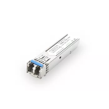 DIGITUS 1.25 Gbps SFP modulis, iki 20 km vienmodis, LC Duplex jungtis 1000Base-LX, 1310nm