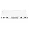 DIGITUS DN-96330-4 Slydimo skirstymo dėžutė pluoštiniams kabeliams, 1U, su 6x LC duplekso adapteriais, M25 įvorė, sujungimo kasetė, OM4 spalvoti pigtailiai
