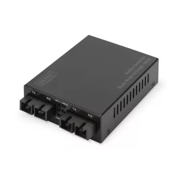 DIGITUS Multi/Singlemode Media Converter Gigabit 850nm 1310nm 20km