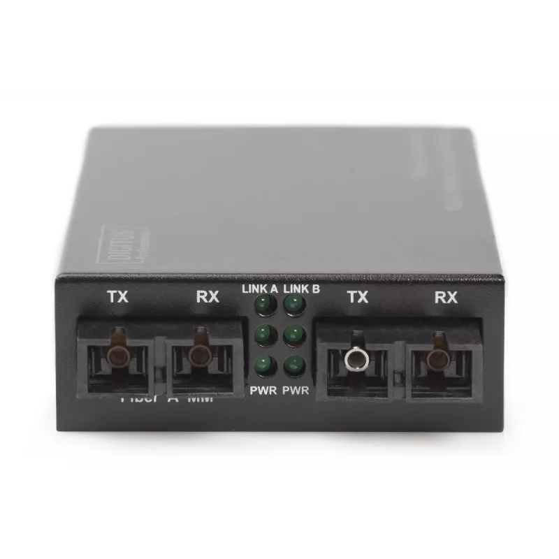 DIGITUS Multi/Singlemode Media Converter Gigabit 850nm 1310nm 20km