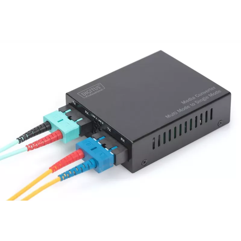 DIGITUS Multi/Singlemode Media Converter Gigabit 850nm 1310nm 20km