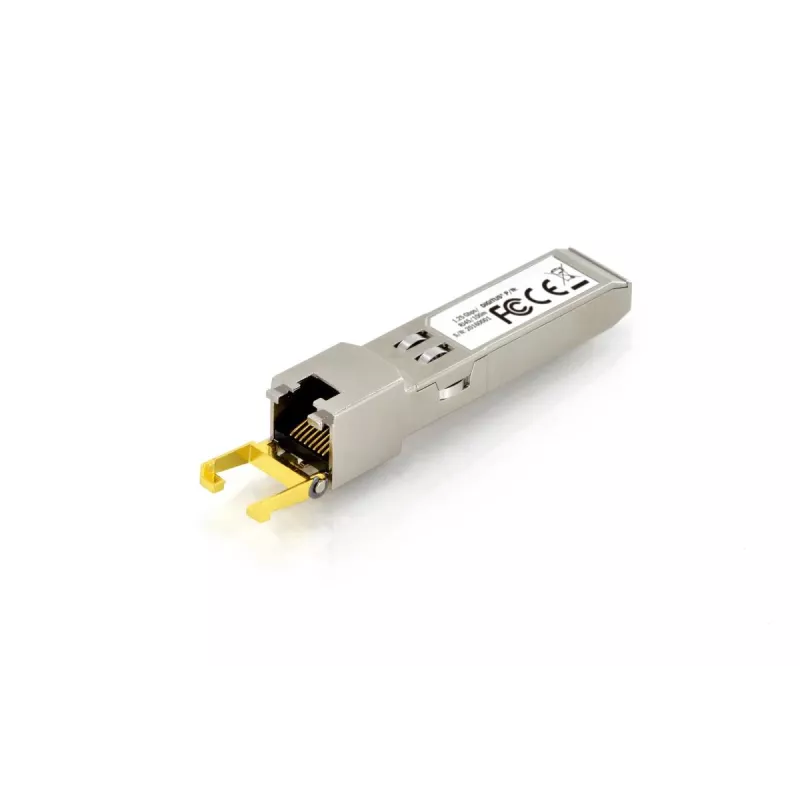 DIGITUS Mini GBIC vario SFP modulis 10G 100m, palaiko 10G, 5G, 2.5G, 1G Base-T
