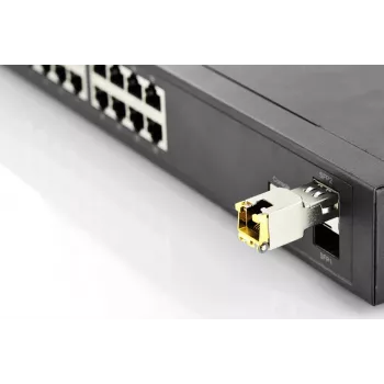 DIGITUS 1.25 Gbps vario SFP modulis RJ45 HP suderinamas 1000Mbit iki 100m