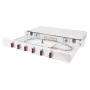 DIGITUS Fiber Optic Splice Box SC OM4 1U 6xSC-DX su pynėmis ir movomis