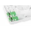 DIGITUS FTTH sieninis skirstytuvas su 2x LC(APC) DX adapteriu, paviršinis montavimas