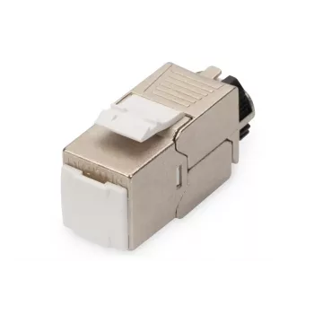 DIGITUS CAT6A ekranuotas Keystone modulis - įrankiams nereikalingas montavimas - 24 vnt.