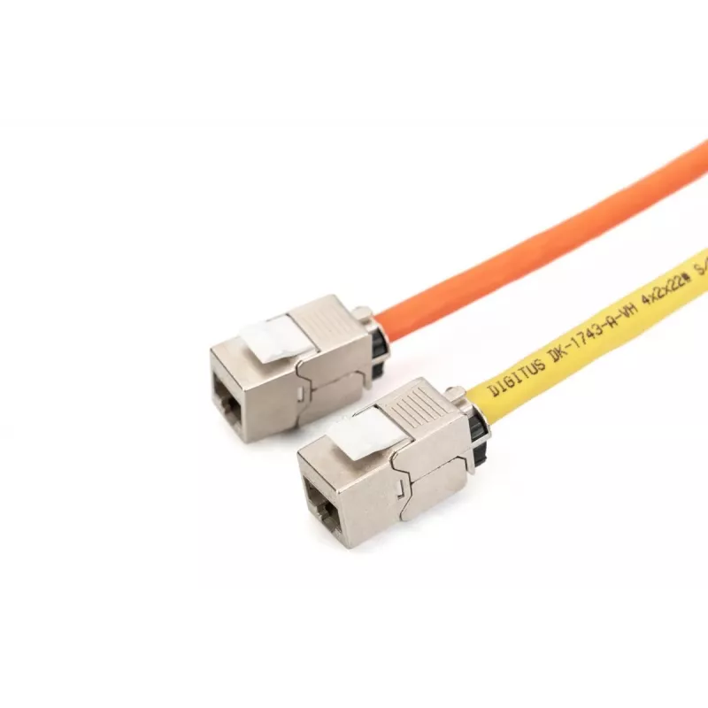 DIGITUS CAT6A ekranuotas Keystone modulis - įrankiams nereikalingas montavimas - 24 vnt.