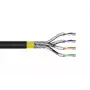 DIGITUS montavimo kabelis - CAT 7A - S/FTP - AWG 22/1 simplex - 500 m - geltonas - Dca-s1a d1 a1