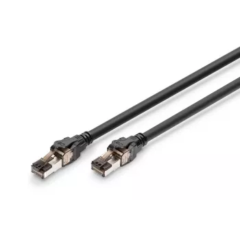 DIGITUS patch laidas - Cat 8.1 - S/FTP - AWG 24/7 - 2m - Juodas