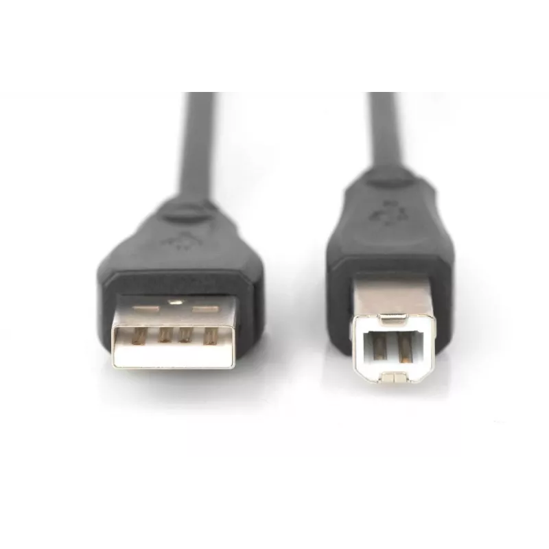 DIGITUS USB 2.0 laidas Type A-B vyriškas/vyriškas 3 m