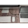 DIGITUS USB Type-C į DisplayPort adapterio laidas, 2 m, 4K/60Hz, 32,4 Gb/s, juodas